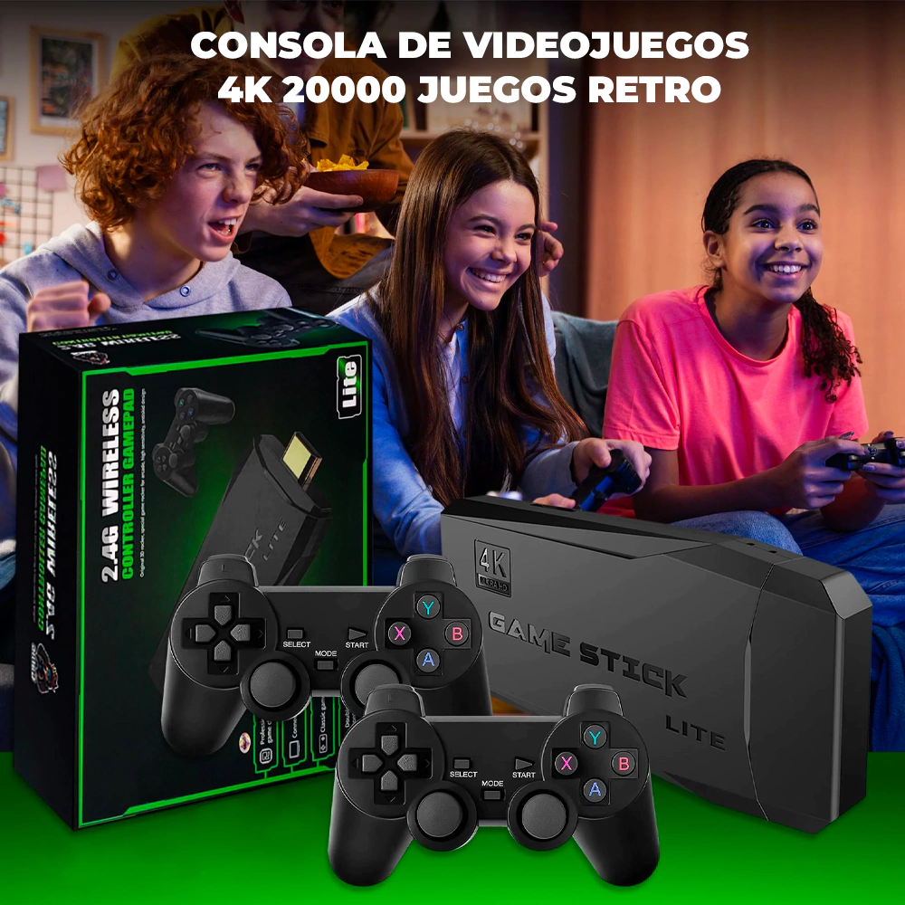 Consola Retro 4K +10.000 Juegos