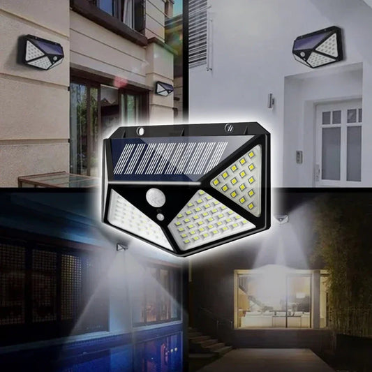 Panel reflector solar 100 Led con sensor de movimiento